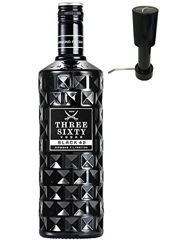 Three Sixty Black 42 Vodka 3,0 Liter + Three Sixty Pumpe von Unbekannt