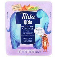 Tilda Kids Mild & Sweet Curry Rice 125G von Tilda
