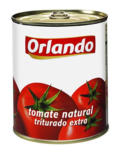 Tomate Natural Triturado Extra Orlando Lata 800gr Tomate Natural Triturado Extra Orlando Lata 800gr von ORLANDO