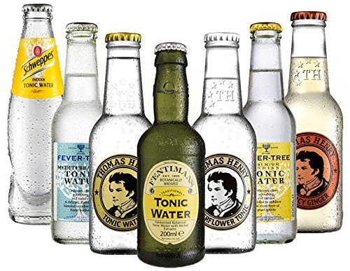 Tonic Set Schweppes, Fever Tree Indian + Mediterranean ,Fentimans, Thomas Henry Tonic und Elderflower Thomas Henry Spicy a 200ml inc. MEHRWEG + EINWEG Pfand von Unbekannt