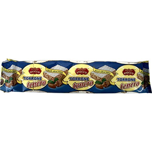 Torrone weicher Nougat mit Erdnüssen (150g Packung) von Unbekannt