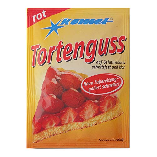 Tortenguss rot von Komet von Komet