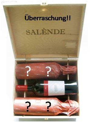 Überraschungspaket 2 mit 6 Flaschen aus der ganzen Welt in Original-Holzkiste (Vinosia) zum Vorzugspreis von Unbekannt