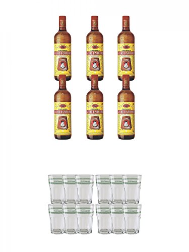 Velho Barreiro Silver Cachaca Originalabfüllung 6 x 1,0 Liter + Velho Barreiro Caipirinha Glas 6 Stück + Velho Barreiro Caipirinha Glas 6 Stück Velho Barreiro Silver Cachaca Originalabfüllung 6 x 1,0 Liter + Velho Barreiro Caipirinha Glas 6 Stück + Velho Barreiro Caipirinha Glas 6 Stück von Unbekannt