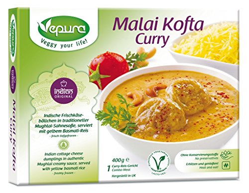 Vepura - Malai Kofta Curry Fertiggericht Indisch TK - 400g von Unbekannt