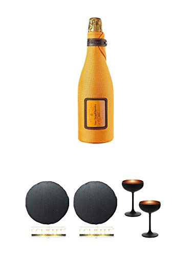 Veuve Clicquot Brut Champagner in Ice Jacket 0,75 Liter + Geschenkset von Unbekannt