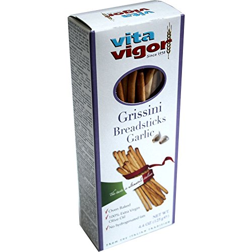 Vita Vigor Grissini mit Knoblauchgeschmack (125g Packung) von Unbekannt