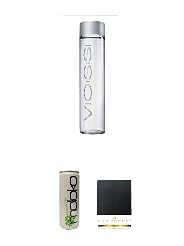 Voss Artesian STILL Gletscher Wasser in Glasflasche 0,8 Liter + Moloko Softdrink 0,25 Liter + Schiefer Glasuntersetzer eckig ca. 9,5 cm Durchmesser Voss Artesian STILL Gletscher Wasser in Glasflasche 0,8 Liter + Moloko Softdrink 0,25 Liter + Schiefer Glasuntersetzer eckig ca. 9,5 cm Durchmesser von Unbekannt
