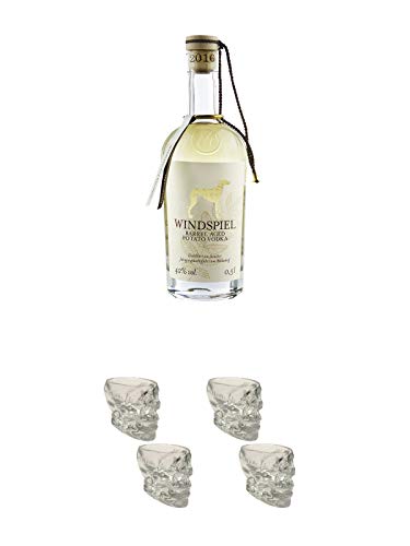 WINDSPIEL BARREL AGED POTATO VODKA 0,5 Liter + Wodka Totenkopf Shotglas 2 Stück + Wodka Totenkopf Shotglas 2 Stück WINDSPIEL BARREL AGED POTATO VODKA 0,5 Liter + Wodka Totenkopf Shotglas 2 Stück + Wodka Totenkopf Shotglas 2 Stück von Unbekannt
