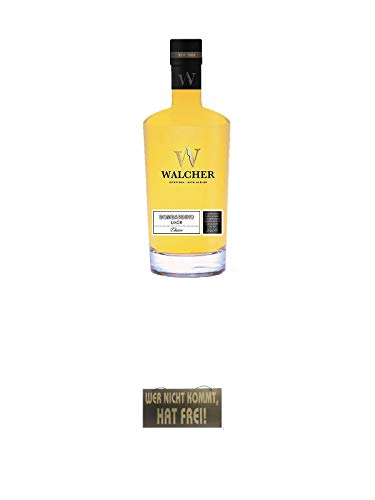 Walcher Bombardino Ei Rum-Likör 17% 0,7 Liter + Schieferschild WER NICHT KOMMT, HAT FREI mit Lederband und Lochung 20 x 40 cm Walcher Bombardino Ei Rum-Likör 17% 0,7 Liter + Schieferschild WER NICHT KOMMT, HAT FREI mit Lederband und Lochung 20 x 40 cm von Unbekannt