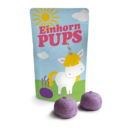 Liebeskummer Einhorn Pups - Schaumzucker Speckbälle lila 20g - lecker und ein echter Hingucker von Liebeskummerpillen