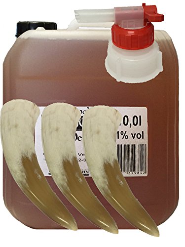 Wikinger Met Honigwein 10 Liter Kanister + 1 Ausgießhahn und 3 Trinkhörner groß 1,0 Liter Wikinger Met Honigwein 10 Liter Kanister + 1 Ausgießhahn und 3 Trinkhörner groß 1,0 Liter von Unbekannt