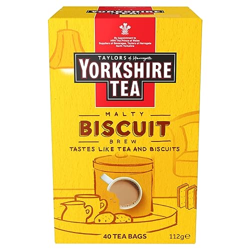Taylor´s of Harrogate Yorkshire Tea "Biscuit Brew", 40 Stück (1er Pack) von Yorkshire Tea