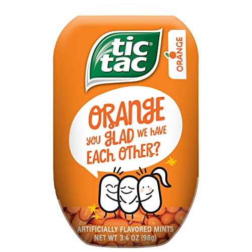 tic tac Orange Bottle Pack, 3.4 Ounce by tic tac von Tic Tac
