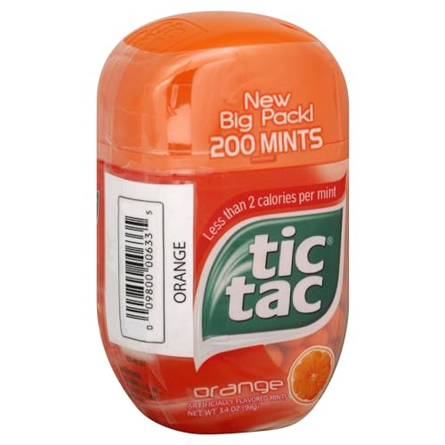 tic tac Orange Bottle Pack, 3.4 Ounce by tic tac von Tic Tac