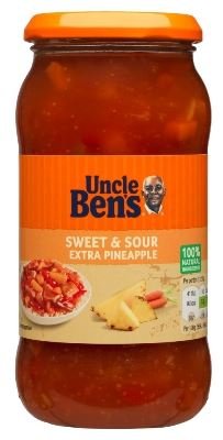 Uncle Bens Sweet&Sour Ext Ananas, 450 g, 6 Stück von Uncle Ben's