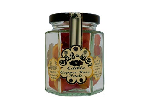 Copper Rose Petals - by Uncle Roy's - 1.5g/195ml Jar von Uncle Roy's