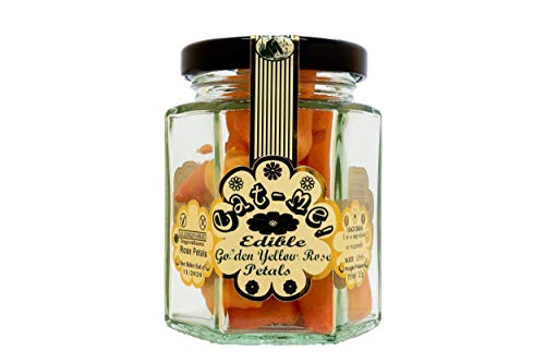 Golden Yellow Rose Petals - by Uncle Roy's - 1.5g/195ml Jar Golden Yellow Rose Petals - by Uncle Roy's - 1.5g/195ml Jar von Uncle Roy's