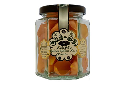 Golden Yellow Rose Petals - by Uncle Roy's - 2.5g/250ml Jar von Uncle Roy's