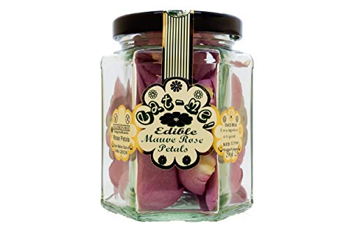Mauve Rose Petals - by Uncle Roy's - 2.5g/250ml Jar Mauve Rose Petals - by Uncle Roy's - 2.5g/250ml Jar von Uncle Roy's