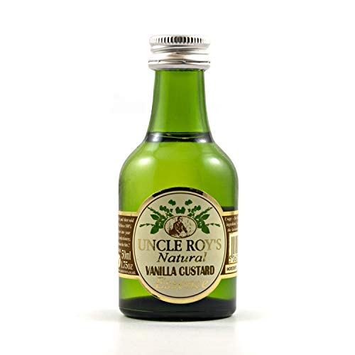 Natural Vanilla Custard Essence - 1000ml Regular Strength von Uncle Roy's