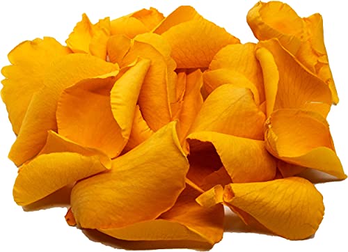 Natural Yellow Rose Petals - 195ml/1.4g von Uncle Roy's