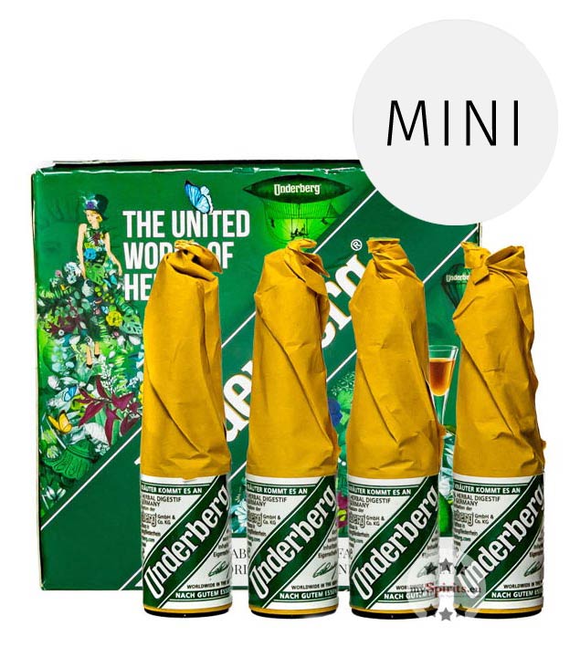 Underberg 4 x 0,02l (44 % Vol., 0,08 Liter) von Underberg