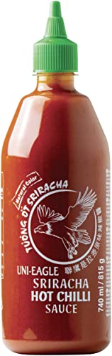 Uni-Eagle Chili Sauce Sriracha scharf – Hot Sauce mit Chilies & Knoblauch ohne Geschmacksverstärker – 1 x 815 g Uni-Eagle Chili Sauce Sriracha scharf – Hot Sauce mit Chilies & Knoblauch ohne Geschmacksverstärker – 1 x 815 g von Uni-Eagle