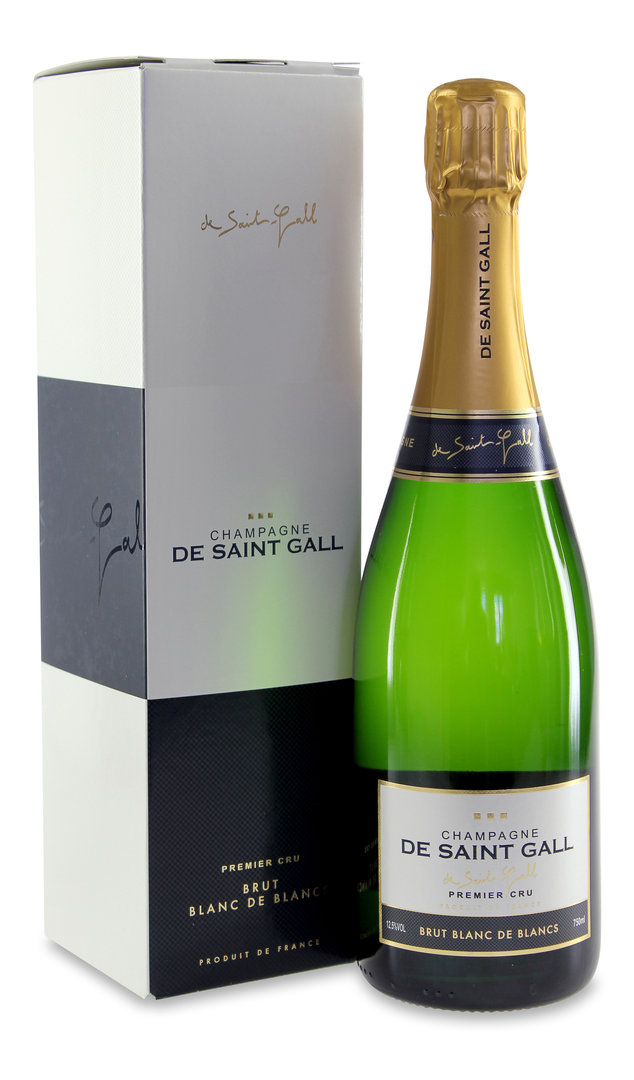 Champagne De Saint Gall Premier Cru Brut Blanc de Blancs Champagne De Saint Gall Premier Cru Brut Blanc de Blancs von Champagne De Saint-Gall