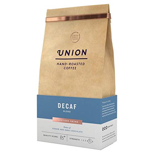 Vereinigung Kaffee Dunkle Röstung Entkoffeinierten Kaffeebereiter Mahlen Mischung 200G Vereinigung Kaffee Dunkle Röstung Entkoffeinierten Kaffeebereiter Mahlen Mischung 200G von Union Hand-Roasted