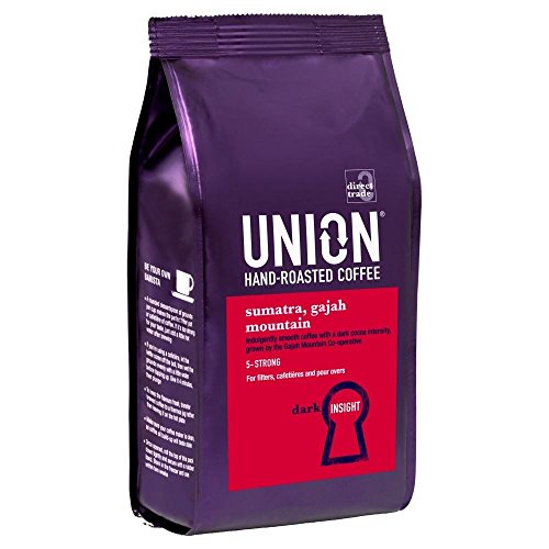 Gewerkschaft Hand Geröstet Sumatra Gajah Berg Hand Gerösteten Kaffee (227G) von Union