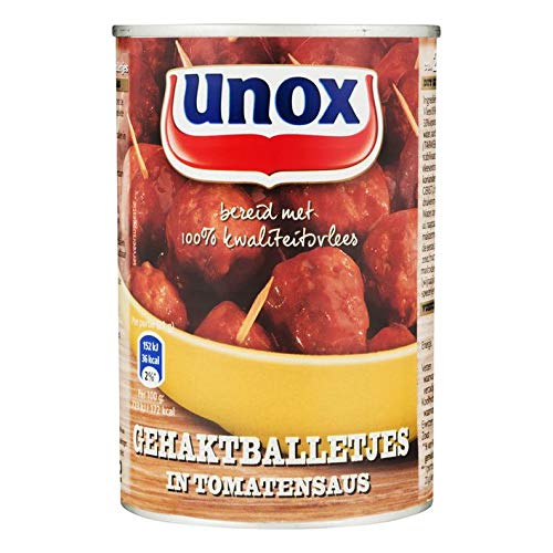 Unox Fleischbällchen in Tomatensauce 420G Unox Fleischbällchen in Tomatensauce 420G von Unox