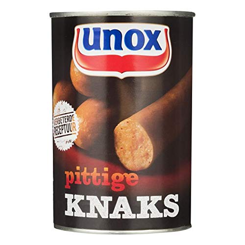 Unox Pittige Knaks Würzige Wurst, 400 g Unox Pittige Knaks Würzige Wurst, 400 g von Unox