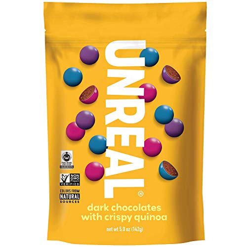 Unreal - Dark Chocolate Crispy Quinoa Gems - 6 oz. von Unreal
