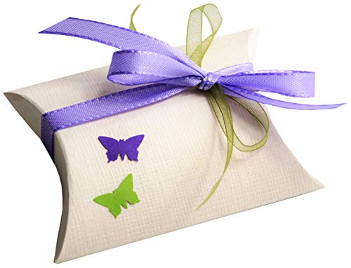 Gastgeschenke Mandeln Schmetterlinge Hochzeit Taufe Kommunion Konfirmation GG0029 in verschiedenen Farben (flieder-hellgrün) von Unser schönster Tag