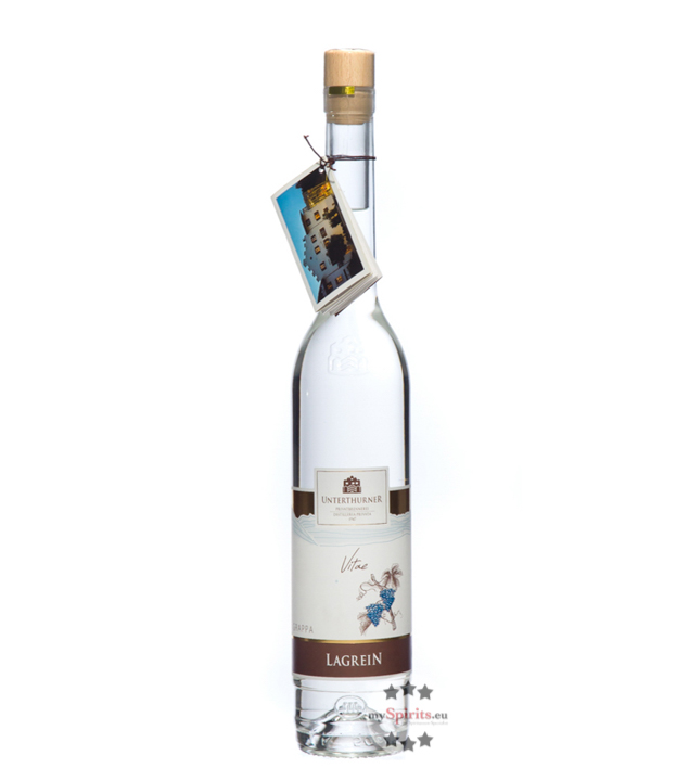 Unterthurner Grappa Lagrein Dunkel (39 % vol., 0,5 Liter) von Unterthurner Privatbrennerei