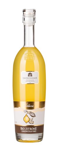 Unterthurner Noblesse Bio Zitrone Likör 0,5 Liter 28% Vol. von Unterthurner