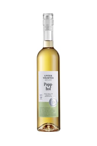 Unterthurner Popphof Grappa Barrique 0,5 Liter 42% Vol. von Unterthurner