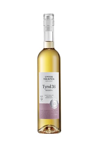 Unterthurner Tyrol 36 Riserva Grappa 0,5 Liter 42% Vol. von Unterthurner