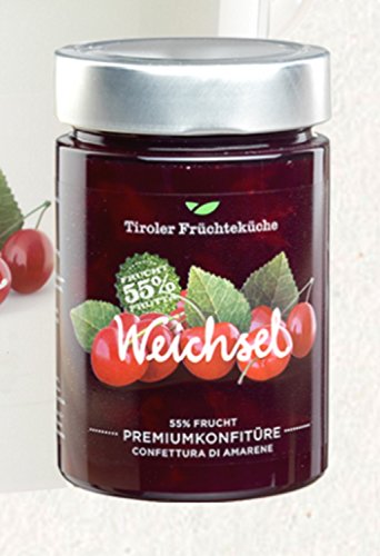 Sauerkirschkonfitüre Weichsel 420 gr. - Unterweger - Tiroler Schmankerl von The Great Canadian Tea