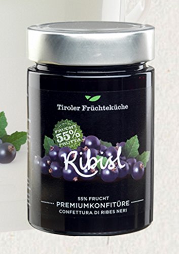 Schwarze Ribiselkonfitüre 420 gr. - Unterweger - Tiroler Schmankerl Schwarze Ribiselkonfitüre 420 gr. - Unterweger - Tiroler Schmankerl von Unterweger
