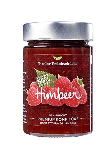 Tiroler Bauernstandl - Konfitüre, Marmelade, Brotaufstrich - Himbeerkonfitüre 420 g von Unterweger