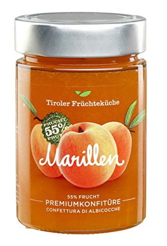 Tiroler Bauernstandl - Konfitüre, Marmelade, Brotaufstrich - Marillenkonfitüre 6 x 420 g von Unterweger