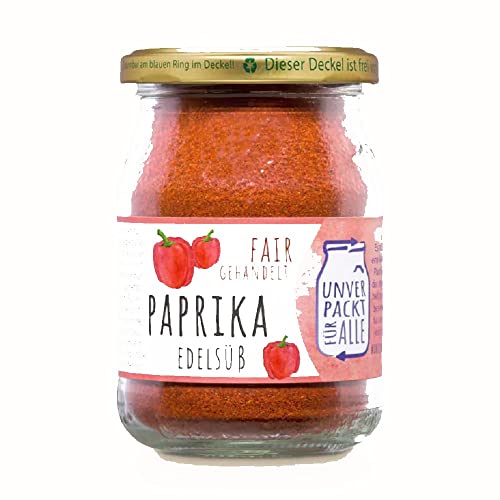Bio Paprikapulver edelsüß (MEHRWEG) (0.14 kg) von Unverpackt Umgedacht