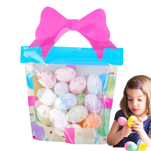 Uoqpty Osterdekorationen Eier,Kunstschaum-Ostereier,18X kleine künstliche Eier-Dekoration aus Schaumstoff - Festival-Feierzubehör, bunte Eier für Korbfüller, Bastelprojekte, Frühlingsparty-Geschenke Uoqpty Osterdekorationen Eier,Kunstschaum-Ostereier,18X kleine künstliche Eier-Dekoration aus Schaumstoff - Festival-Feierzubehör, bunte Eier für Korbfüller, Bastelprojekte, Frühlingsparty-Geschenke von Uoqpty