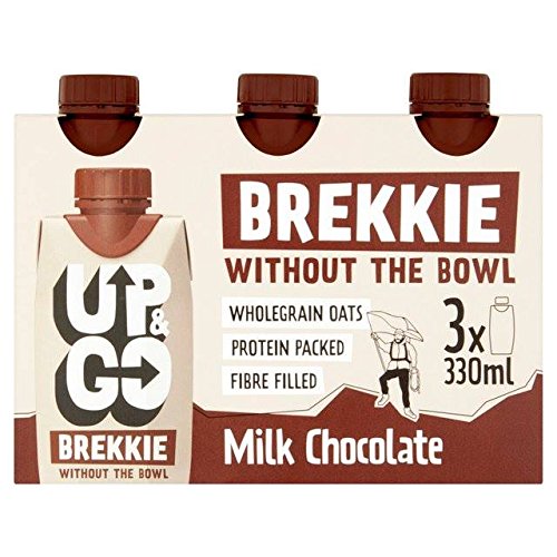 Up&Go Chocolate Breakfast Drink with Oats 3 x 330ml von Up&Go