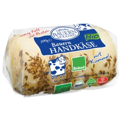 Bauern-Handkäse mit Kümmel Bauern-Handkäse mit Kümmel von Upländer Bauernmolkerei