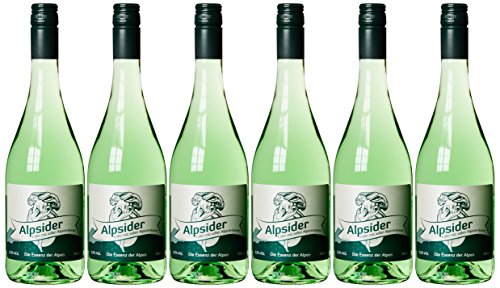 Alpside Zider Cider mit edlen Alpenkräutern (6 x 0.75 l) von Upsynth Zider