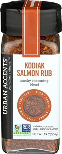 Urban Accents Kodiak Salmon Rub Gewürz - Perfekte Würze für Lachs und mehr! 54 g von Urban Accents