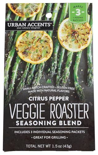 Urban Accents Citrus Pepper Veggie Roaster Gewürzmischung, 42 g Urban Accents Citrus Pepper Veggie Roaster Gewürzmischung, 42 g von Urban Accents